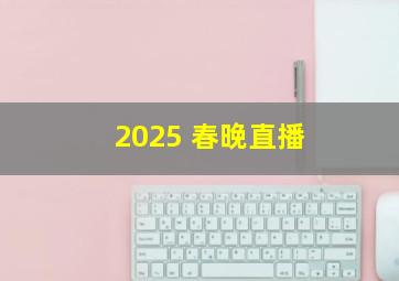 2025 春晚直播